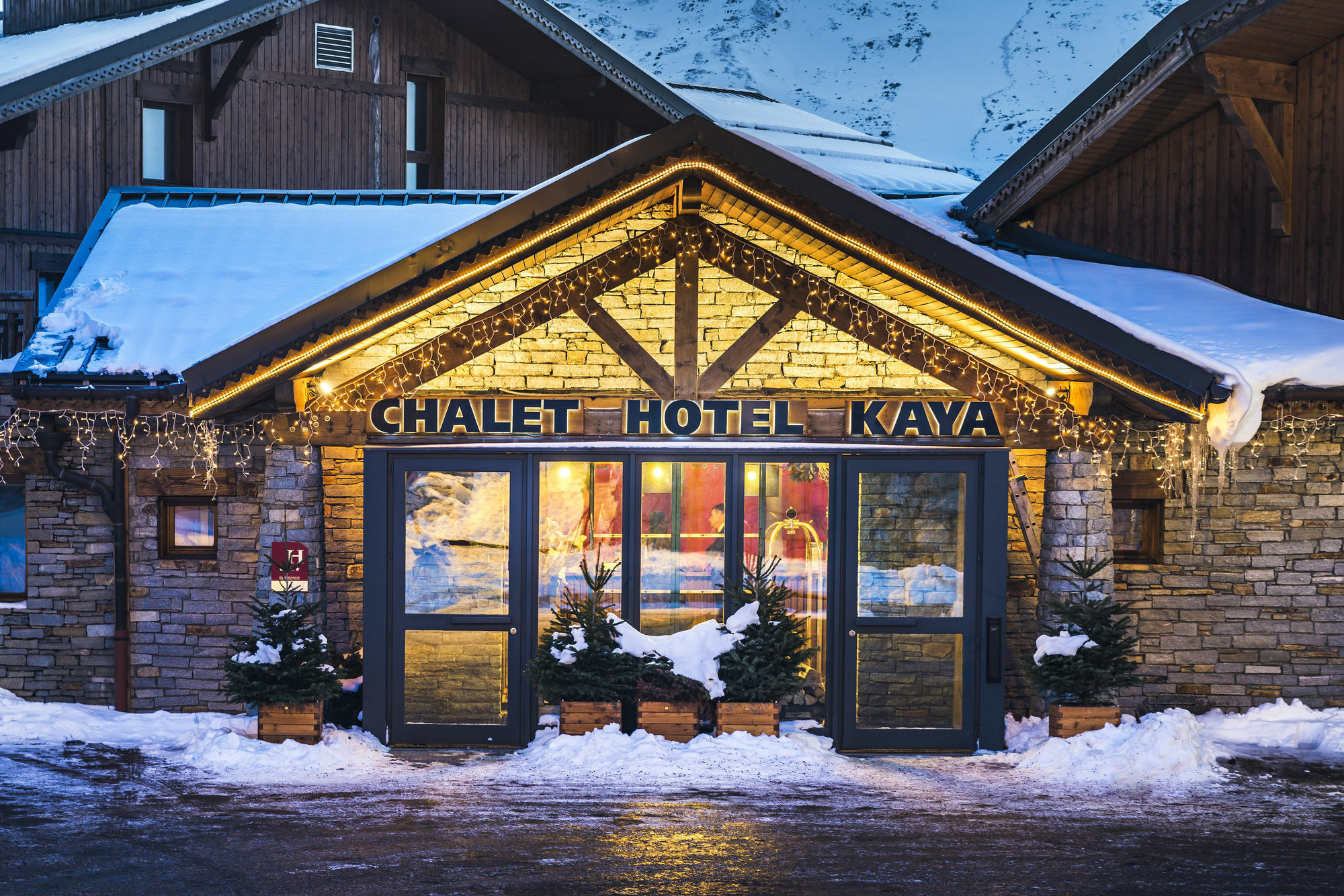 Chalet Hotel Kaya แซ็ง-มาร์แต็ง-เดอ-แบลวีย์ ภายนอก รูปภาพ